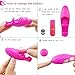 Powerful Silicone Finger Electric Massagers Finger Vibe Mini Body Massager Dancer Shoes Shape Small Massage