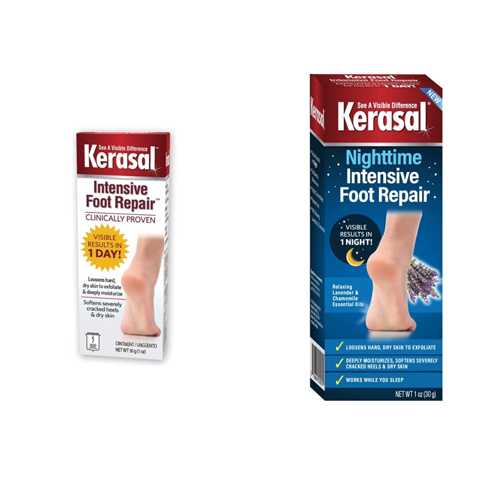 Kerasal Intensive Foot Repair 1oz Nighttime Intensive Foot Repair