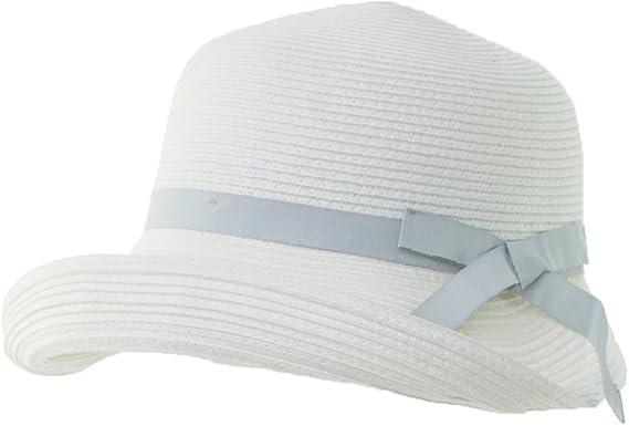 Amazon 帽子 レディース 麦わら帽子 帽子 オブザー型ブレードハット 白女性婦人ナチュかわ頭囲 実寸 54 5 56 5cmおしゃれカジュアルファッションママ森ガールウォーキング ホワイト Ihat0268 Wh ハット 通販