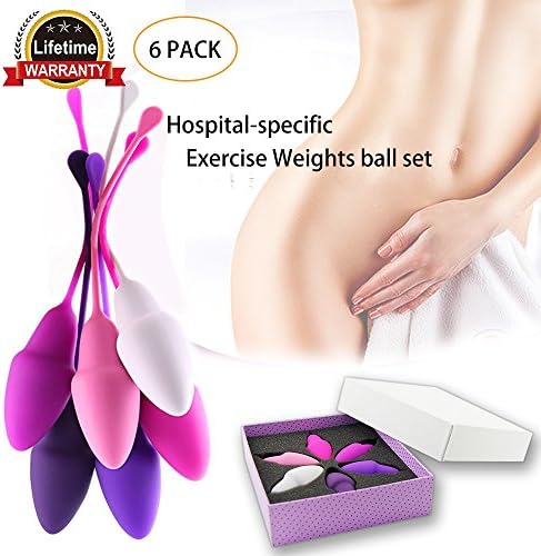 Exercise Weights - Balls Sets, Doctor Recommended Kit, Beginner Advanced, Women Pelvic Floor Bladder Control Vaginal Tightening Urinary Incontinence