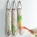 Fruit and Vegetable Mesh Bags 3 Pack for Hanging Storage for Potato Onions Green Pepper Fruits Garlic