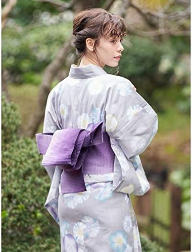 Amazon イーハイフンワールドギャラリー E Hyphen World Gallery あさがお柄浴衣 ブルー F 浴衣 通販