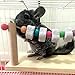 Alfie Pet - Percy Wood Platform with Chewing Toys for Mouse, Chinchilla, Rat, Gerbil and Dwarf Hamster