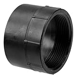 NIBCO 5803 ABS Pipe Fitting, Adapter, Schedule 40, 3" Hub x 3" NPT Female