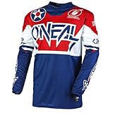 O'Neal Element Youth Jersey, Warhawk, Blue/Red, SM