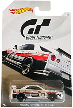hot wheels nissan skyline gtr r34 gran turismo