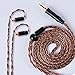 8 Core MMCX Replacement Cable Earphone Replacement Cable with MMCX Connectors，Upgrade Balanced Cable Silver Plated Audio Wire for SHURE 846 535 215 315 425 MAGAOSI K5 LZ A4 A5 etc.(MMCX 2.5mm)