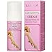 Hair Removal Cream for Women, Depilatory Cream, Natural Painless Permanent Thick Hair Removal Cream + Plastic Scraper, Used on Bikini,Underarm,Chest, Back, Legs and Arms for Women, 100ml (white)