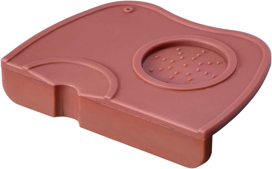 Dailyart Espresso Mat Silicone Coffee Tamping Mat Corner Tamping and Packing Barista Tool