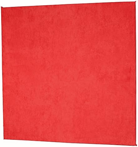Fabric Wrapped Absorber Panel 4pk, 1" x 48" x 24" Red Suede