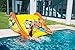 WOW Watersports 18-2000 Slide N Smile Floating 2 Lane Waterslide, 9 Feet Long