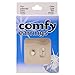 ComfyEarrings 6mm Synthetic Pearl Stud Earrings Pair With Comfortable Flat Back