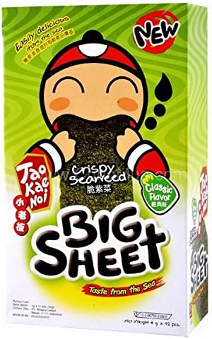 Tao Kae Noi Fried Seaweed Crispy Original Flavor Boxset
