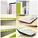 Homder Cabinet Door Bumpers Transparent Bumper Pads Furniture Pads for Cabinets, Small Furniture, Picture Frames, Table, Chair and More, Self-Adhesive, Various Sizes