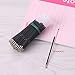 Milue 100Pcs 0.7mm Ballpoint Pen Refill Black Blue Red Stationery School Office Supply (Black)
