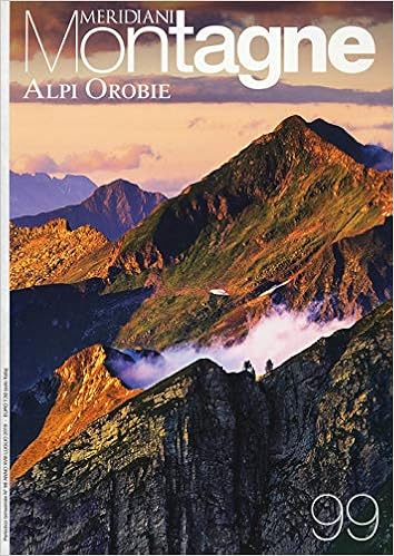 Alpi Orobie Con Carta Geografica Ripiegata Meridiani