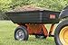 Agri-Fab 45-0533 650 lbs Tow Behind Poly Dump Cart, 10 CU. FT.; Lawn & Garden Cart/Trailer for Lawn Mowers, 16