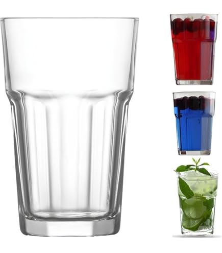 QAPPDA Glass Coffee Mugs,6 OZ Vintage Glass Coffee Cups - View #9