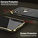 LOHASIC for iPhone X Case, Premium Leather Slim Luxury Soft Back Cover Flexible Full Body Frame Non-Slip Shockproof Case Compatible with iPhone Xs - Black