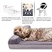 JoicyCo Dog Bed Crate Mat Dog Beds for Large Dogs Pet Beds Furniture Foam Cushion Sofa Anti-Slip Bottom Mattress with Washable Coverthumb 1