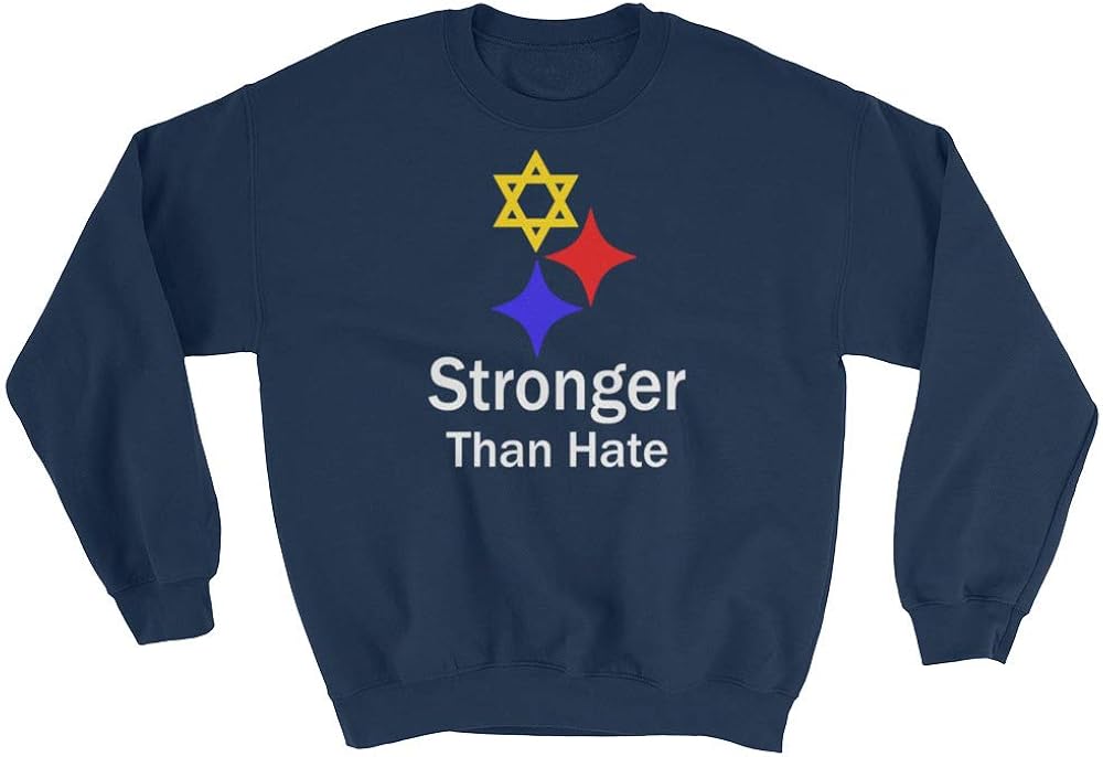 stronger than hate sweatshirt