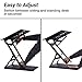 TriGear Premier 81 Adjustable Height & Angle Options Laptop Desk Stand w/ Over 100LBS Capacity - Silver