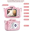Youerls Kids Camera Children Digital Camera, Rechargeable Digital Camera for Girls 3-12 Year Old Birthday Gifts for…