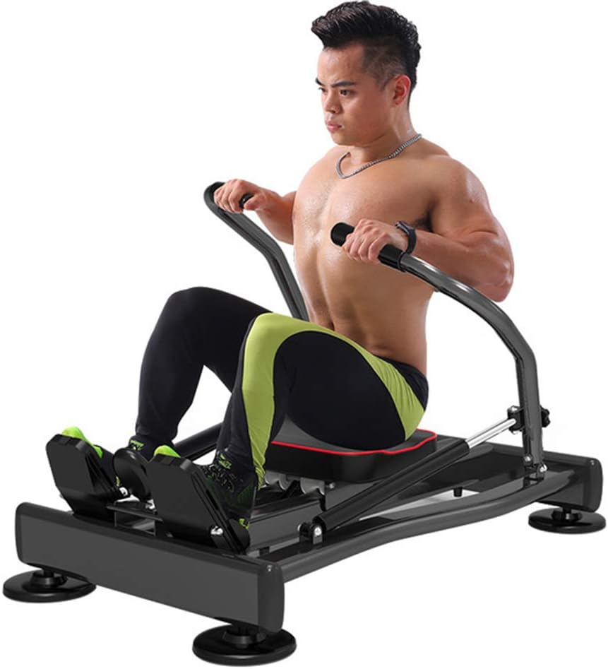 GWX Multifunctional Rowing Machine Indoor Sports Fitness Training Equipment Home Hydraulic Rowing Machine Abdominal Exerciser