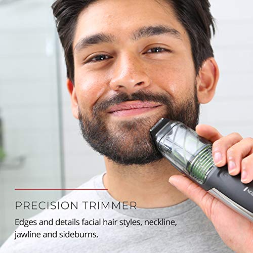vacuum beard & stubble trimmer