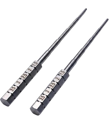 Amazon.com: 2 Pack Coil Jig Tool Set, Stainless Steel Micro 1.5mm-10mm Wire  Looping Winding Rod, Wire Looping Wrapping Step Mandrel, 10 Sizes Round  Multi Jump Ring Mandrel Wire Looping Rods Forming Rings