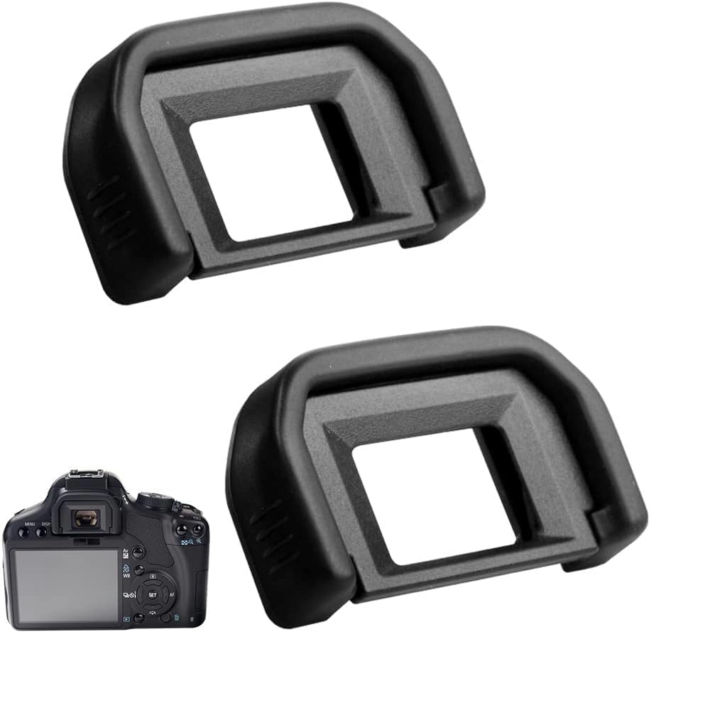 LATRAT Pack of 4 Rubber Eyecup, Viewfinder Camera Eyecup, Camera Eyepiece Viewfinder Suitable for Canon 100D 550D 650D 600D 700D 750d 760D Eyepiece Eyecup, Black