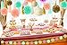 Paxcoo 35 Pcs Mint Gold Peach Party Supplies for Baby Shower Decorations