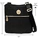 Baggallini Hanover Crossbody Bag Gold Hardware, Black