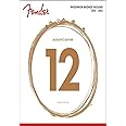 Fender Phosphor Bronze Acoustic Guitar Strings, Ball End, 60L .012-.053