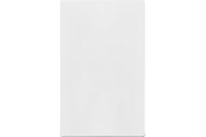 ENERLITES Screwless Blank Wall Plate, Child Safe Blank Device Outlet Cover, Standard Size, 1-Gang 4.68" x 2.93", Polycarbonat