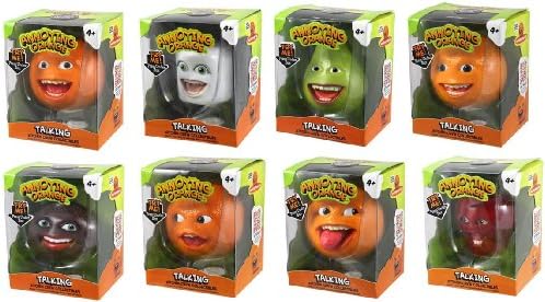 Annoying Orange 4" Talking Pvc Figure Wave 2: Set Of 8