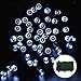 Joomer Battery Powered String Lights, Fairy String Lights 50 LED 13.4ft Decorative Lighting with 8 Modes Auto Timer for Valentines Day, Party, Garden, Patio, Xmas, Lawn (White)