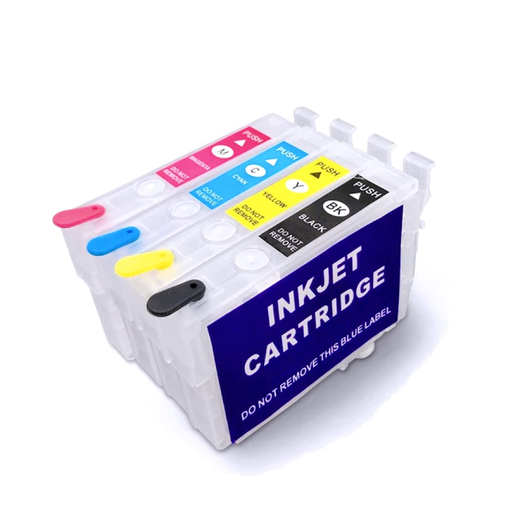 Photo 1 of 212XL No Chip Replacement Refillable Ink Cartridges Sublimation Ink Cartridges Without Chip & Ink for WF-2850 XP-4100 XP-2100 Empty Ink Cartridges for XP434 XP430 XP440 XP446 WF-2810 WF-2830 Printer