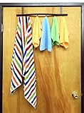 SL Decor Over the Door Hook / Hanger , Towel Rack, Hat Rack, Clothing Storage. 6 hooks.