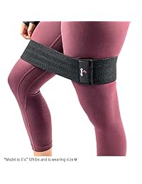 Banda de Resistencia Fitness por gymlogic   Para cuclillas de cadera y activación GLUTE   Ofrece un óptimo apoyo y comodidad para mejorar ejercicios   Juego cambiador ejercicios incluido.