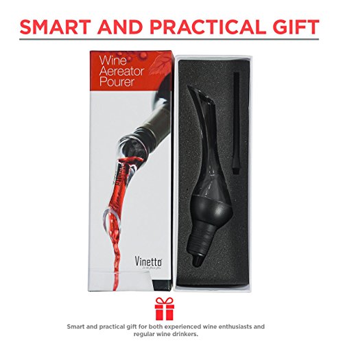 Wine Aerator Pourer and Decanter Spout Easy, Rapid Way To