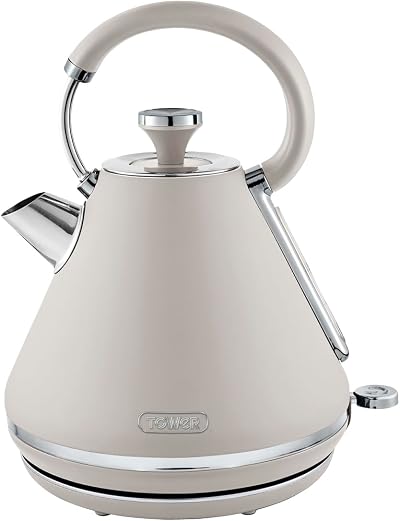 Tower Cavaletto Pyramid Kettle 1.7L Fast Boil 3000W Detachable Filter