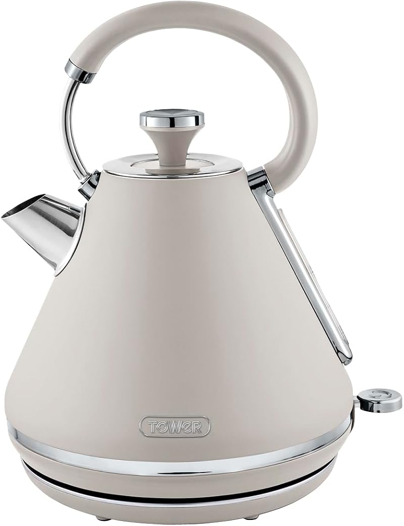 Tower Cavaletto Pyramid Kettle 1.7L Fast Boil 3000W Detachable Filter