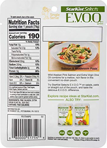 1 StarKist+Selects+Salmon+Extra+Virgin