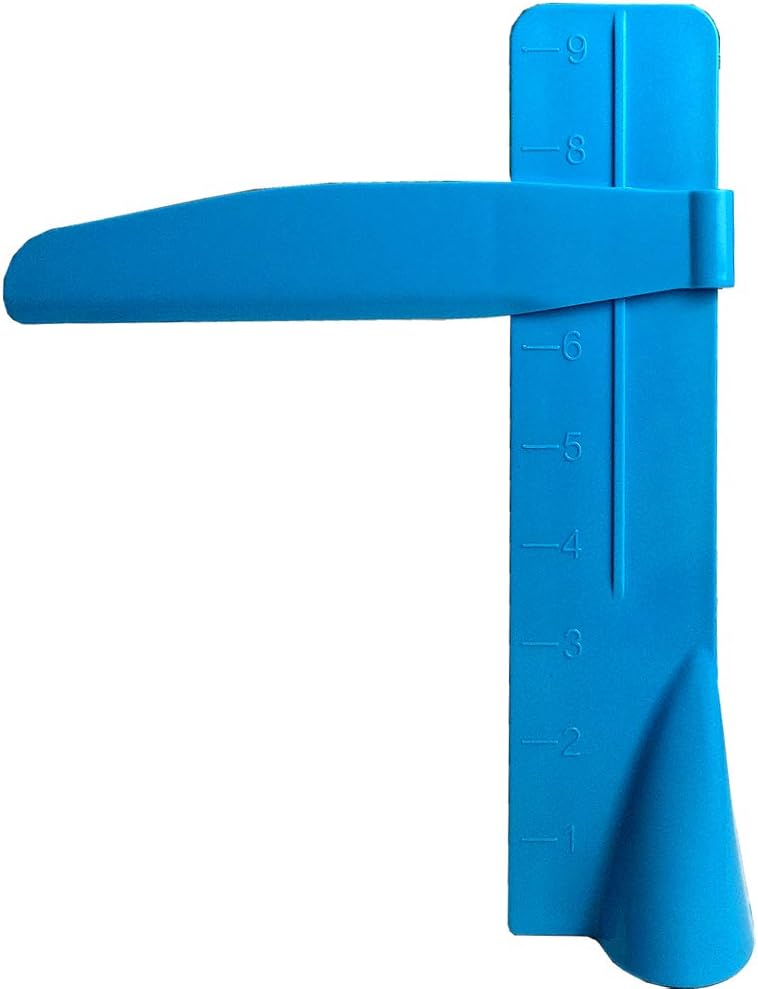 Adjustable Cake Smoother Tool for Icing, Fondant Cream smoothing. (Blue)
