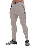 Ouber Men's Slim Fit Joggers Workout Sports Fleece