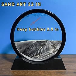 HYUGF Moving Sand Art Picture Decor, 3D Deep Sea