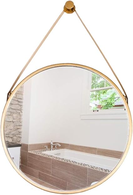 Mirror Espejo, Espejo de baño montado en la Pared, Espejo Redondo con