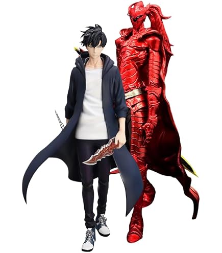 Noowye Sung Jin Woo Figurine Statue Anime Figure Sung Jinwoo Figurine d'action Modèle de pose de combat Manga Personnage Sculpture Décoration Cadeau pour les fans Noowye Sung Jin Woo Figurine Statue Anime Figure Sung Jinwoo Figurine d'action Modèle de pose de combat Manga Personnage Sculpture Décoration Cadeau pour les fans