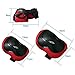 Fabmore Kids Knee and Elbow Pads with Wrist Guards, Adjustable Protective Gear Set for Scooter Cycling Skateboard Rollerblade
